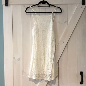 White Lace Dress for the Bride